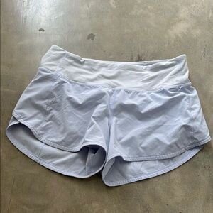 Lululemon Athletica Gray Athletic Shorts Lightweight Technical Fabric